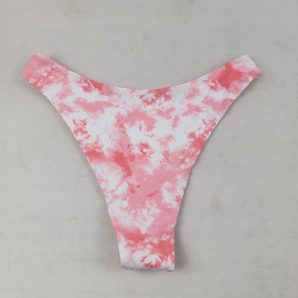 NWOT Shein high cut tie dye bikini bottom size small - Picture 2 of 3